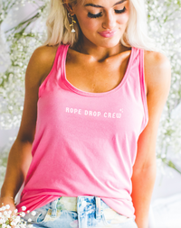 Rope Drop Crew Women's Next Level Ideal Racerback Tank