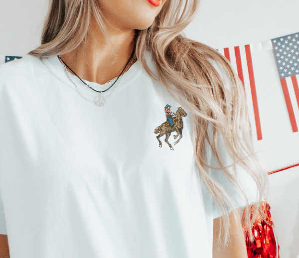 Make America Cowboy Again Comfort Colors Unisex Garment-Dyed T-shirt