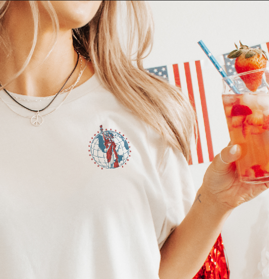 Independence Day World Tour Comfort Colors Unisex Garment-Dyed T-shirt