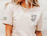 If You Drink Don't Drive Do The Watermelon Crawl Bella Canvas Unisex Jersey Short Sleeve Tee