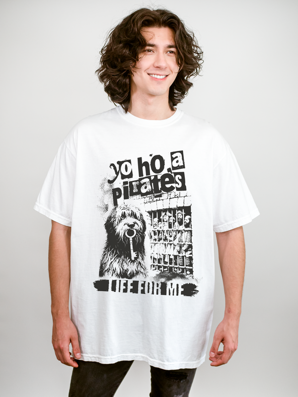 Yo Ho A Pirate's Life For Me Comfort Colors Unisex Garment-Dyed T-shirt