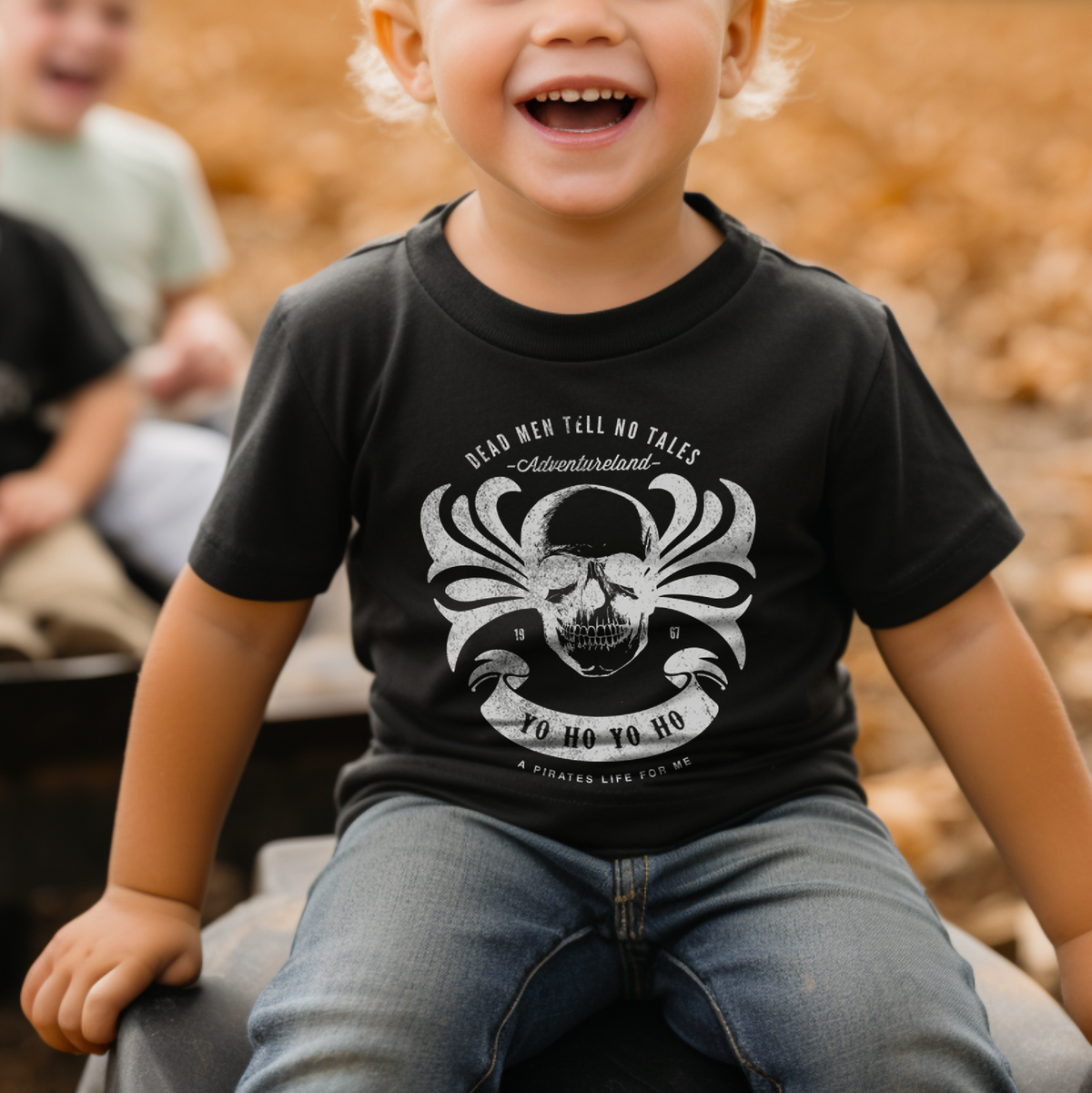 Dead Men Tell No Tales Bella Canvas Toddler Short Sleeve Tee