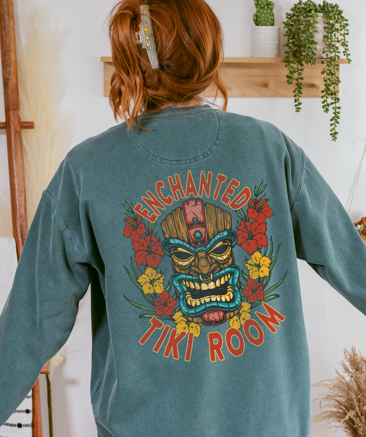 Enchanted Tiki Room Comfort Colors Unisex Garment-Dyed Sweatshirt