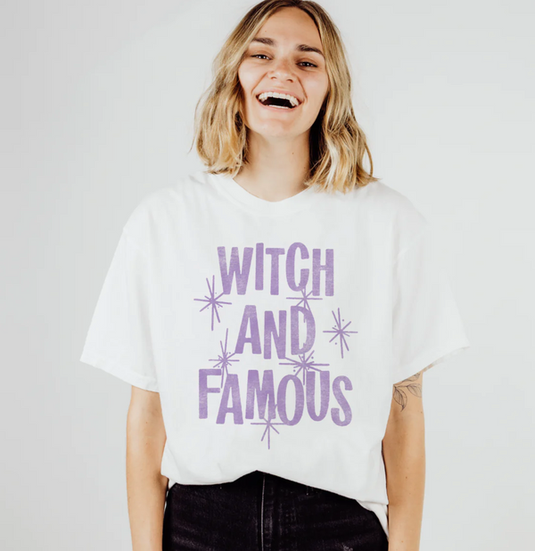 Witch and Famous Comfort Colors Unisex Garment-Dyed T-shirt