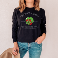 Queen’s Cider Comfort Colors Unisex Garment-dyed Long Sleeve T-Shirt