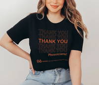 Thank You Phoenicians Bella Canvas Unisex Jersey Short Sleeve Tee