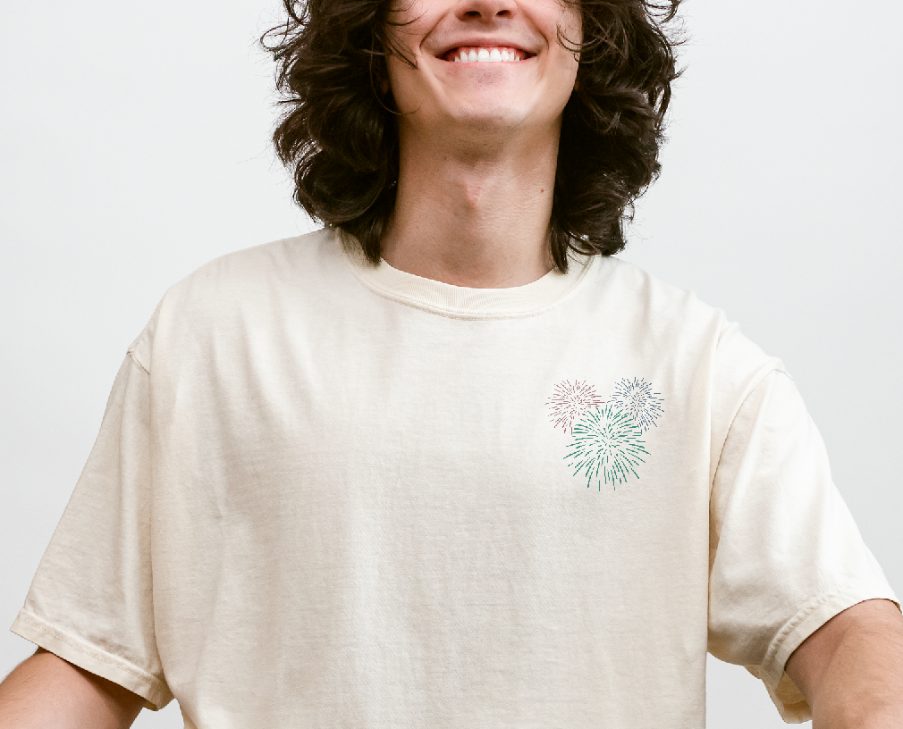 Firework Department Comfort Colors Unisex Garment-Dyed T-shirt