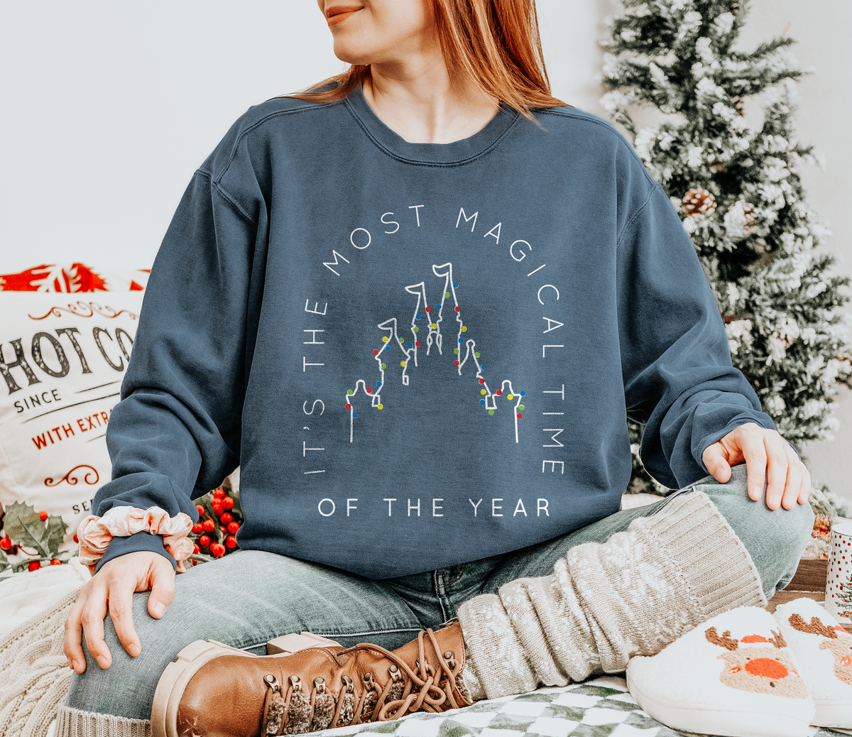 Most Magical Time Of The Year Comfort Colors Unisex Garment-Dyed Sweatshirt