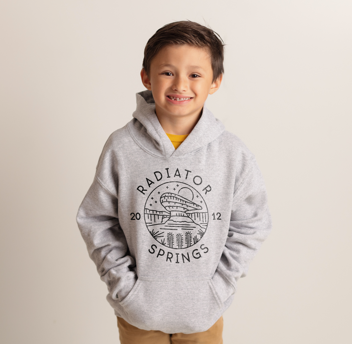 Radiator Springs Gildan Youth Heavy Blend Hooded Sweatshirt