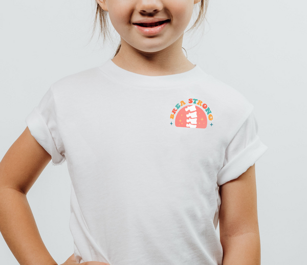 Brea Strong Bella Canvas Youth Short Sleeve Tee