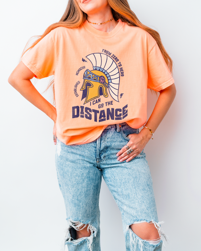 I Can Go The Distance Comfort Colors Unisex Garment-Dyed T-shirt