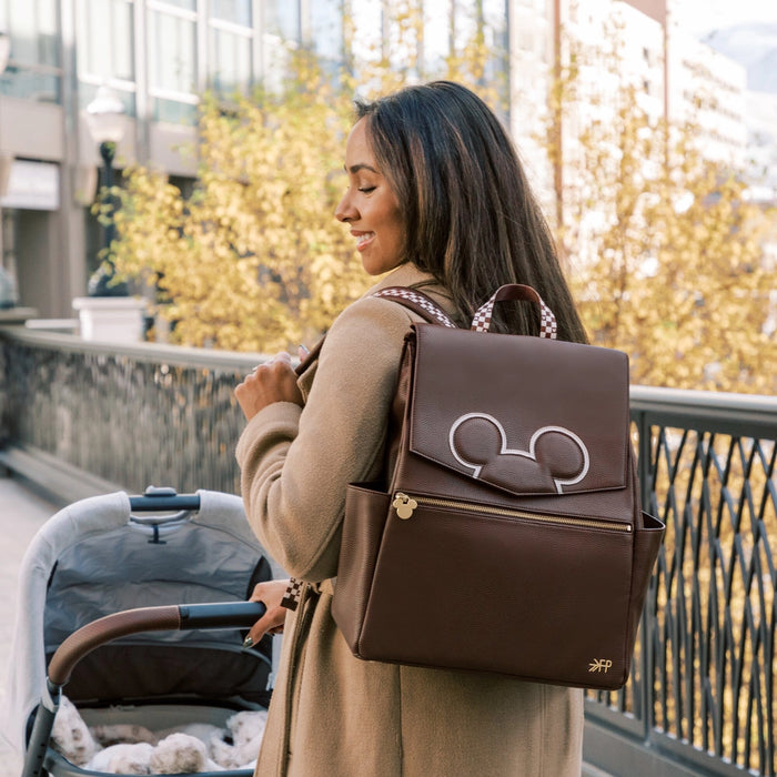 Disney Mocha Mickey Mouse Classic Diaper Bag II