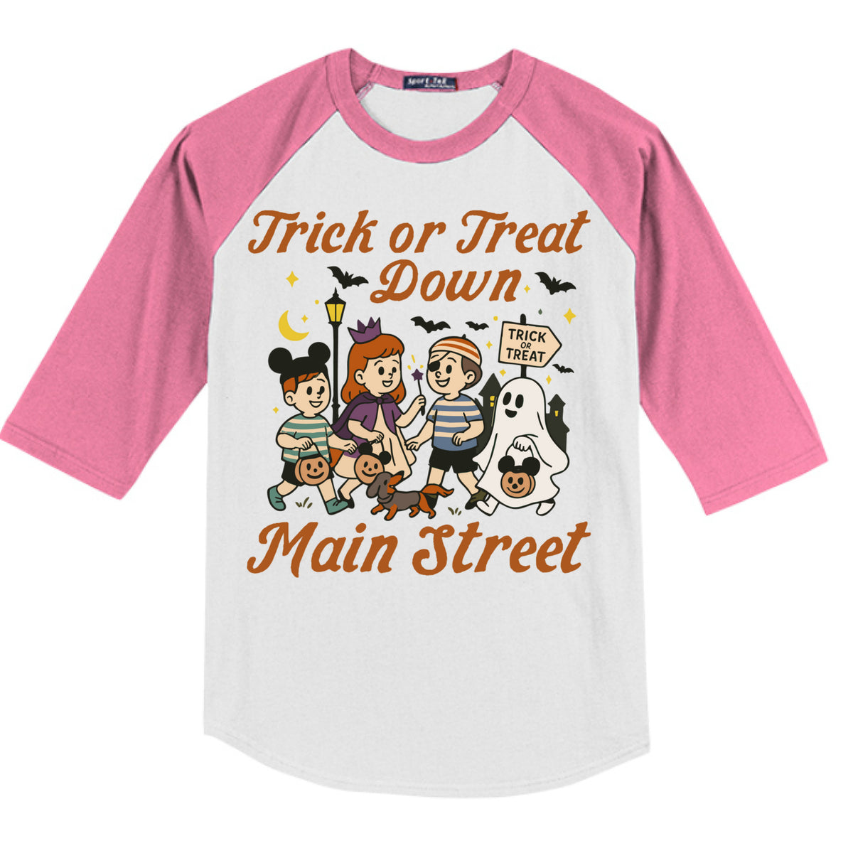 WHITE / BRIGHT PINK - FRONT