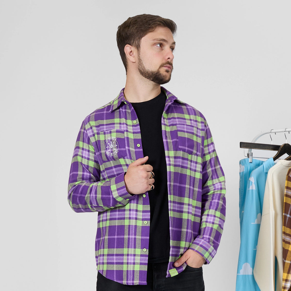 Toy Story Buzz Lightyear Flannel