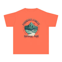 Forbidden Forest National Park Comfort Colors Youth Midweight Tee