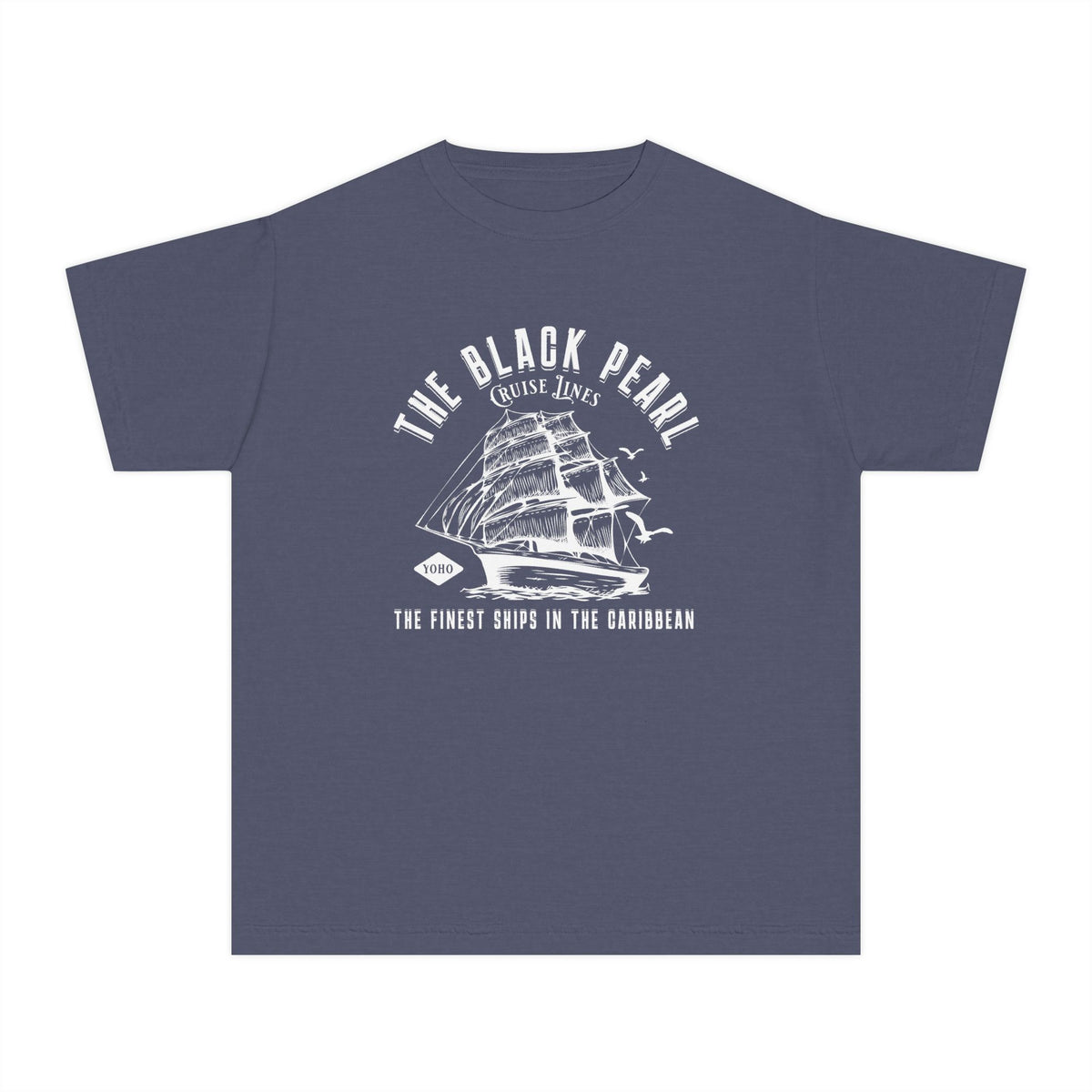 Black Pearl Cruise Lines Comfort Colors Youth Midweight Tee