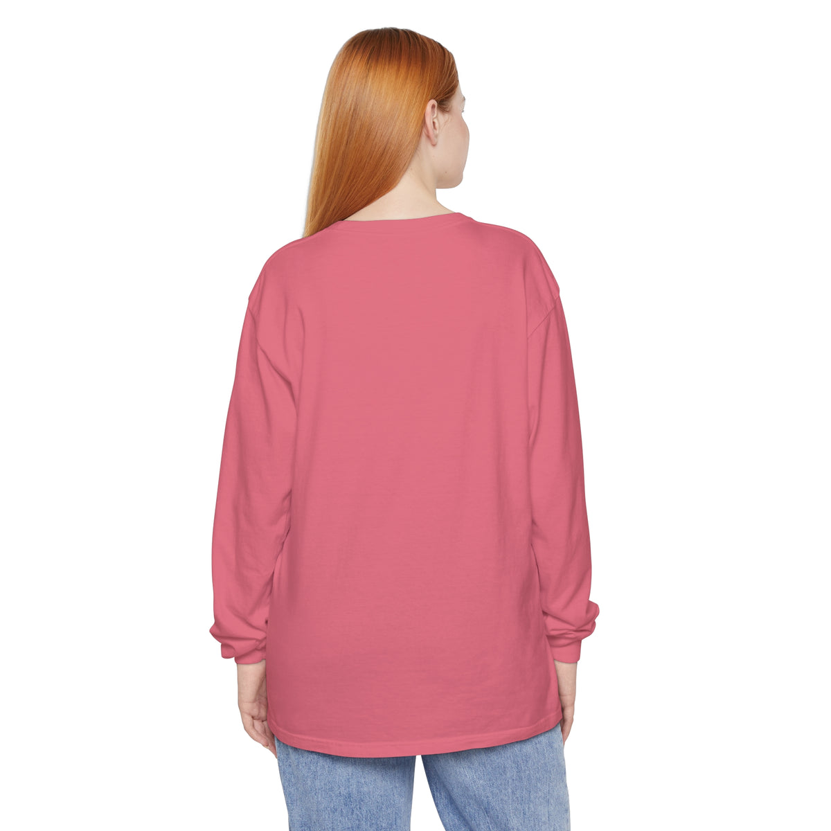 Spooky Scary Skeletons Comfort Colors Unisex Garment-dyed Long Sleeve T-Shirt
