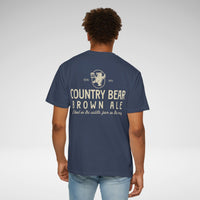 Country Bear Brown Ale Comfort Colors Unisex Garment-Dyed T-shirt