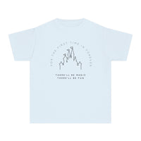 For The First Time In Forever Comfort Colors Youth Midweight Tee