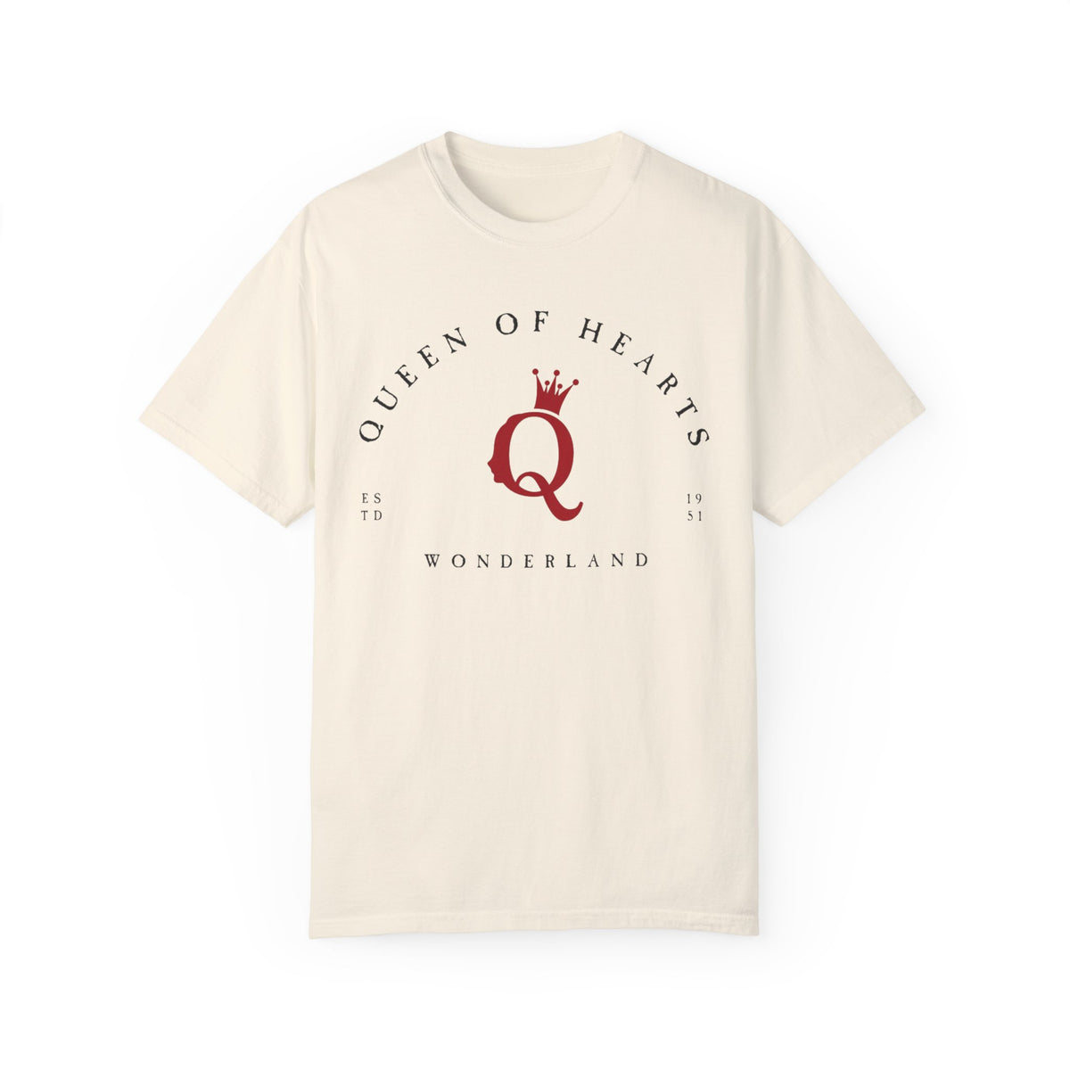 Queen of Hearts Comfort Colors Unisex Garment-Dyed T-shirt
