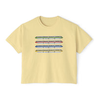 Monorails Comfort Colors Women's Boxy Tee