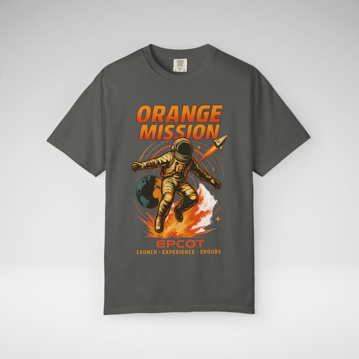Orange Mission Comfort Colors Unisex Garment-Dyed T-shirt