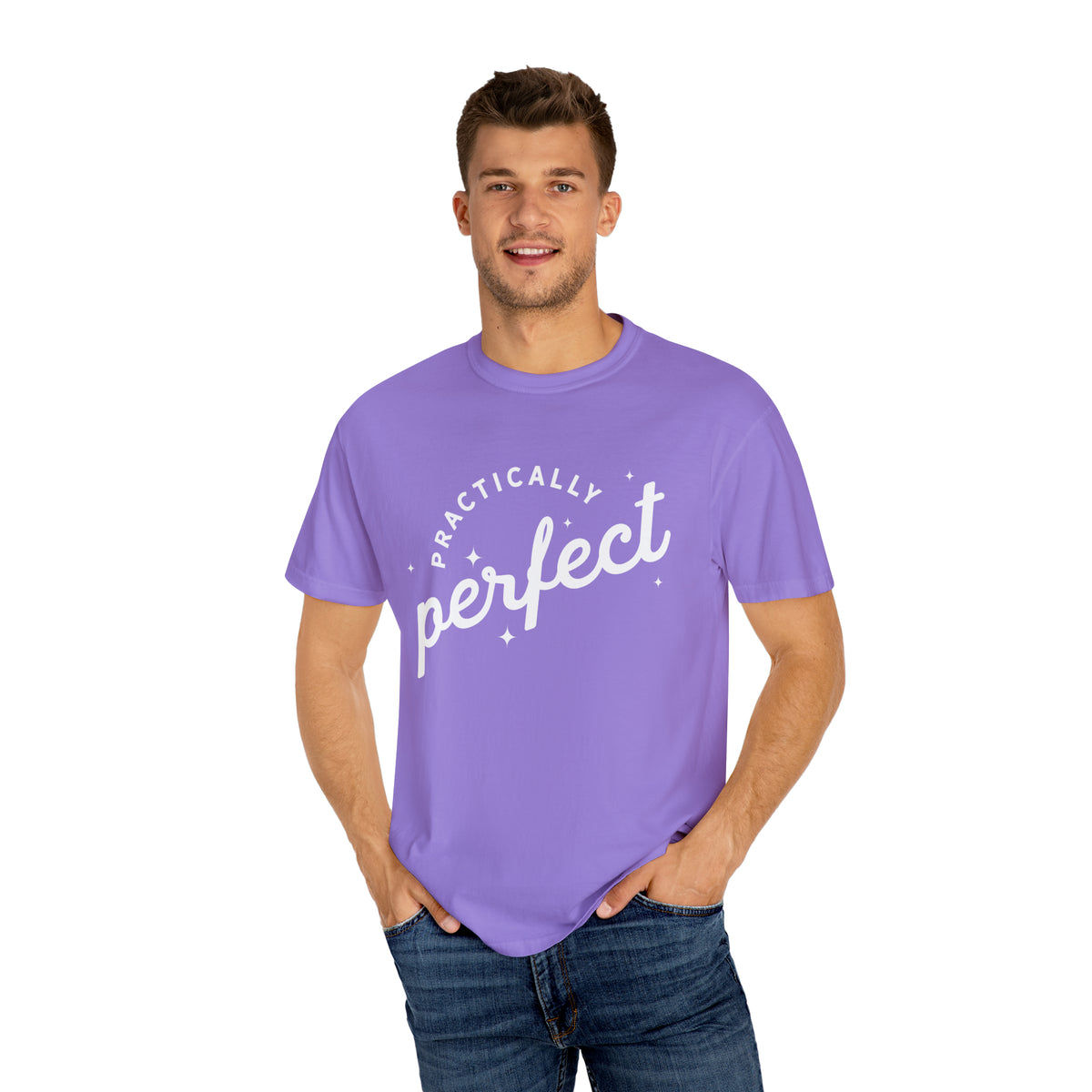 Practically Perfect Comfort Colors Unisex Garment-Dyed T-shirt