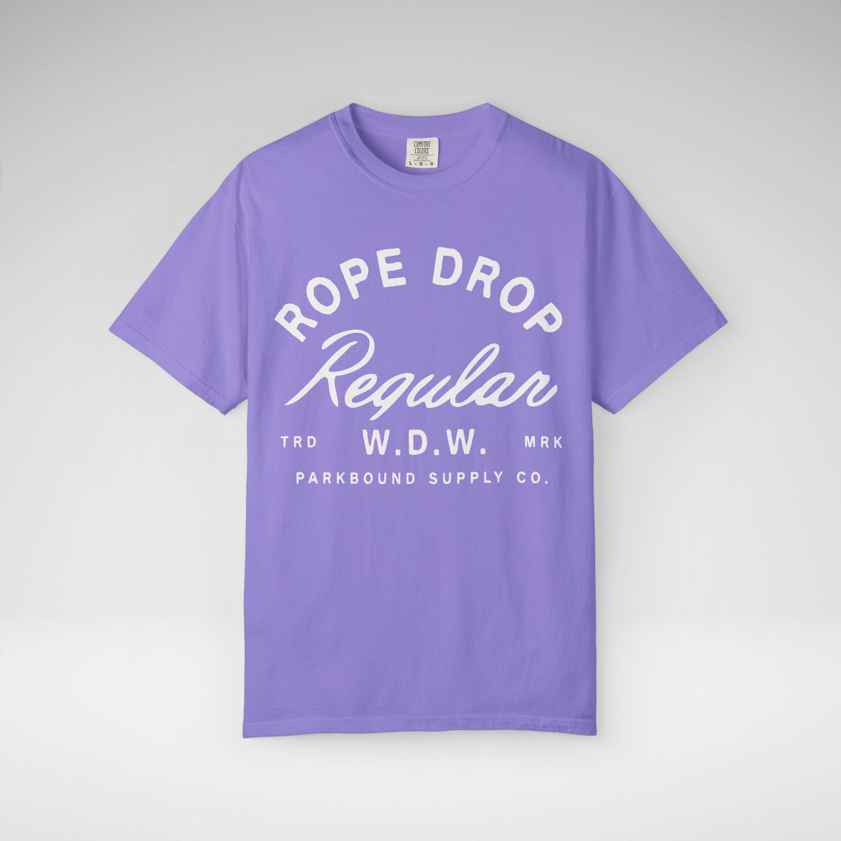 Rope Drop Regular Comfort Colors Unisex Garment-Dyed T-shirt