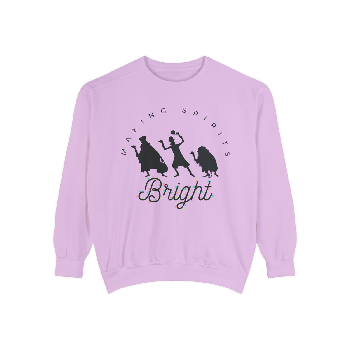 Making Spirits Bright Comfort Colors Unisex Garment-Dyed Sweatshirt
