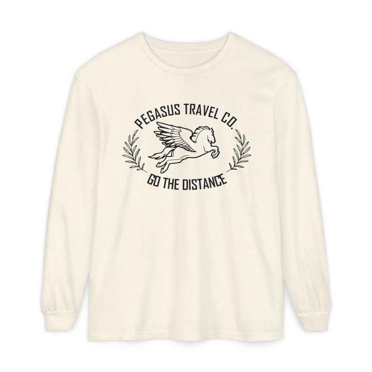 Pegasus Travel Co Comfort Colors Unisex Garment-dyed Long Sleeve T-Shirt