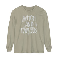 Witch and Famous Comfort Colors Unisex Garment-dyed Long Sleeve T-Shirt