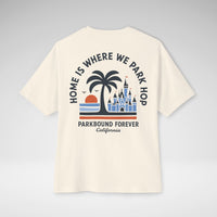 Home Is Where We Park Hop Oversized Tee