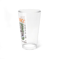 Jungle Juice - The Backside of the Brew Glass 16oz