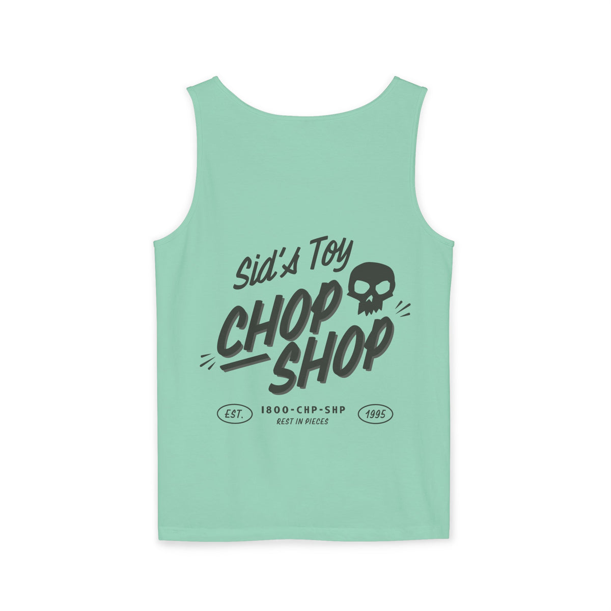 Sid's Toy Chop Shop Unisex Comfort Colors Garment-Dyed Tank Top