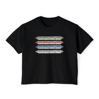 Monorails Comfort Colors Women's Boxy Tee