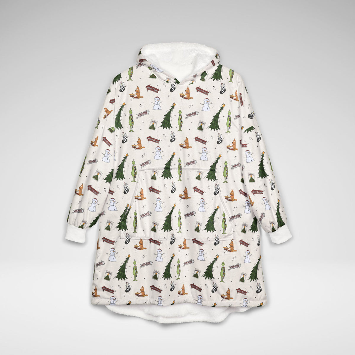 Cozy Fleece Hoodie – Holiday Comfort for Every Who