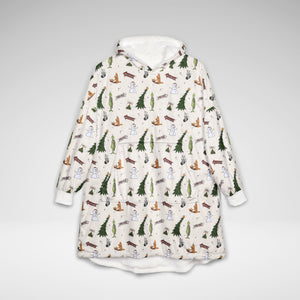 Cozy Fleece Hoodie – Holiday Comfort for Every Who