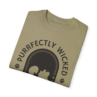 Purrfectly Wicked Comfort Colors Unisex Garment-Dyed T-shirt