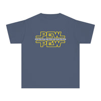 PEW PEW PEW Comfort Colors Youth Midweight Tee