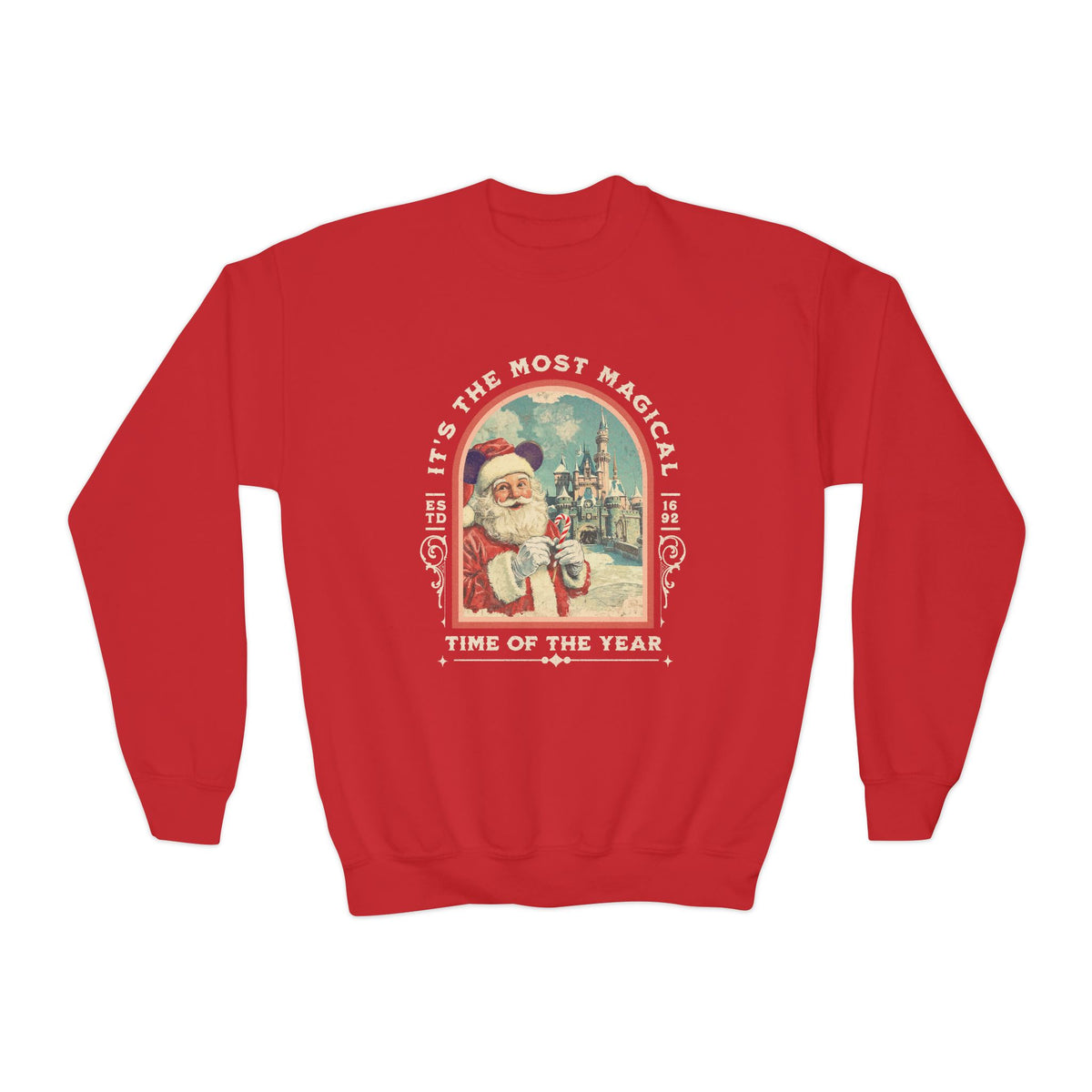The Most Magical Time of the Year Gildan Youth Crewneck Sweatshirt