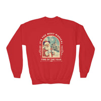 The Most Magical Time of the Year Gildan Youth Crewneck Sweatshirt