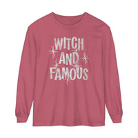 Witch and Famous Comfort Colors Unisex Garment-dyed Long Sleeve T-Shirt