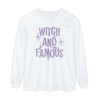 Witch and Famous Comfort Colors Unisex Garment-dyed Long Sleeve T-Shirt