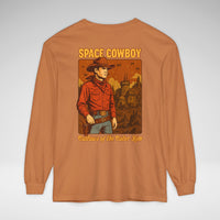 Space Cowboy Outlaws of the Outer Rim Comfort Colors Unisex Garment-dyed Long Sleeve T-Shirt