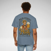 Main Street Malt Comfort Colors Unisex Garment-Dyed T-shirt
