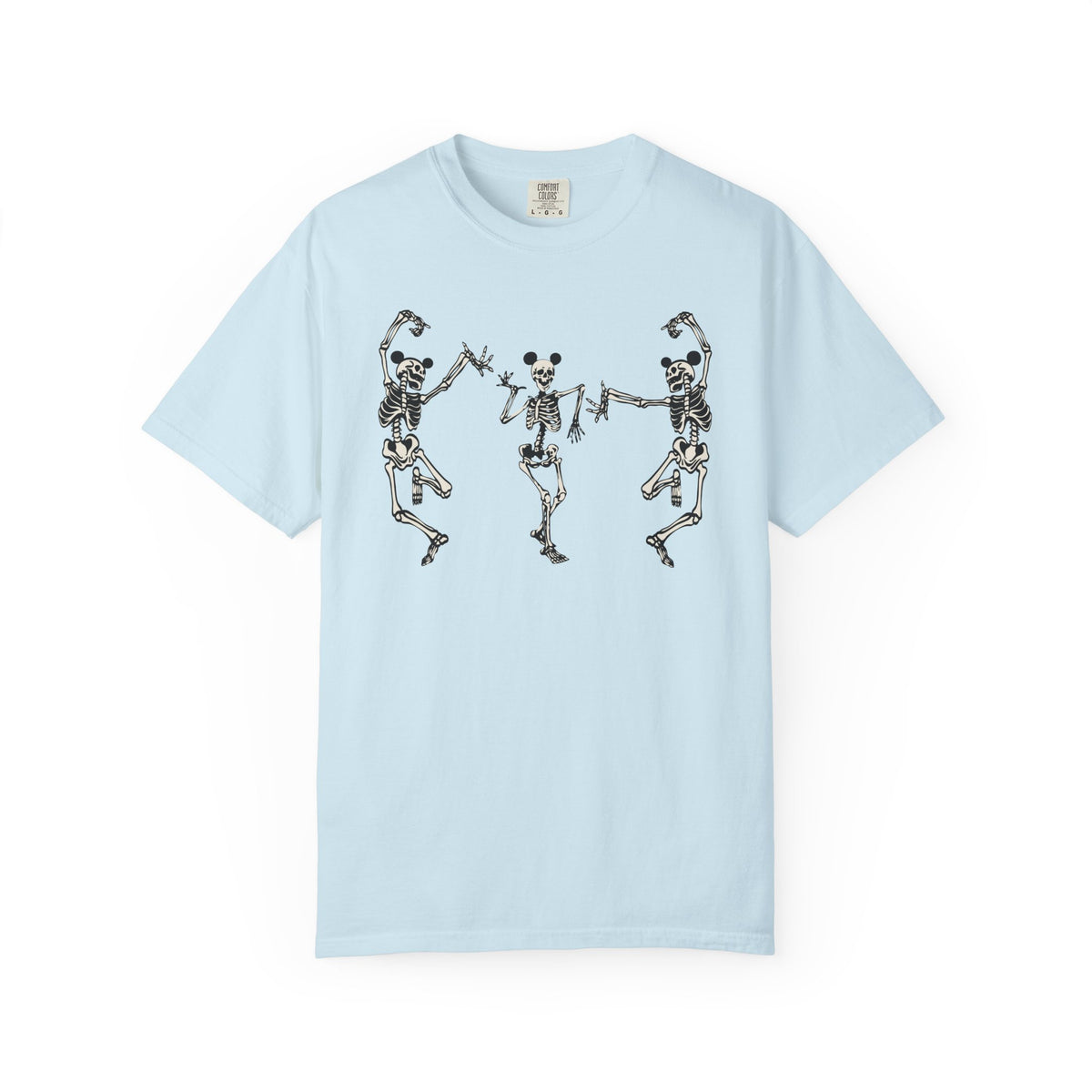 Dancing Skeletons with Ears Comfort Colors Unisex Garment-Dyed T-shirt