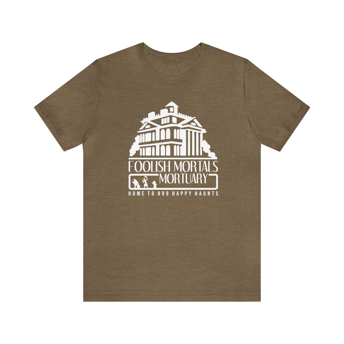 Foolish Mortals Mortuary Bella Canvas Unisex Jersey Short Sleeve Tee