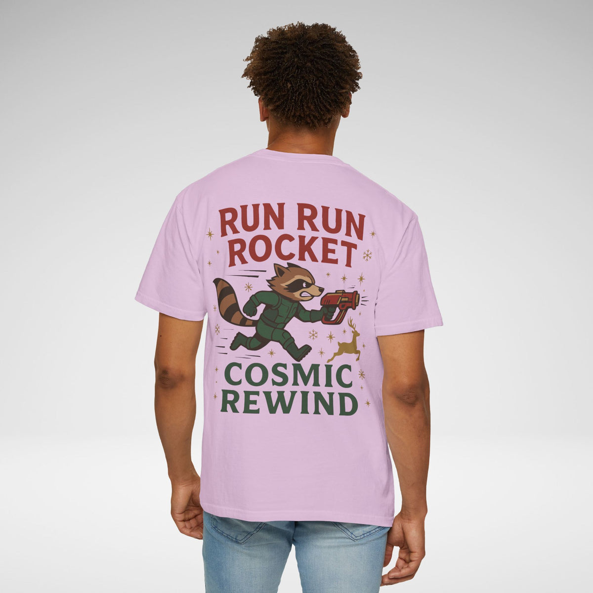 Run Run Rocket Comfort Colors Unisex Garment-Dyed T-shirt
