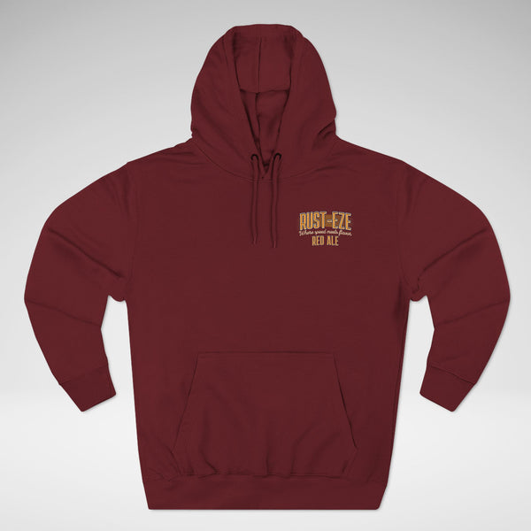 Rusteze Red Ale Lane Seven Fleece Hoodie