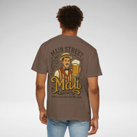 Main Street Malt Comfort Colors Unisex Garment-Dyed T-shirt